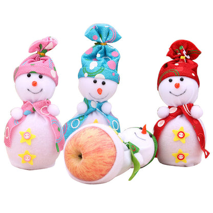 Dekorative Plüsch-Schneemann-Figur Brehn