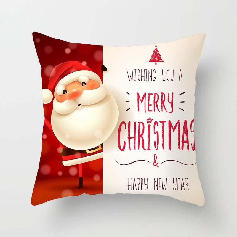 Brehn | Santa Schneemann Kissenbezug