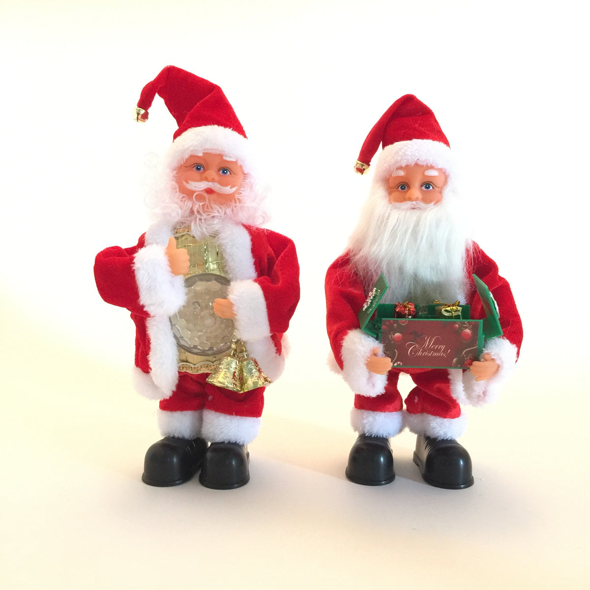 Dekorative Weihnachtsmann Figur mit Geschenken