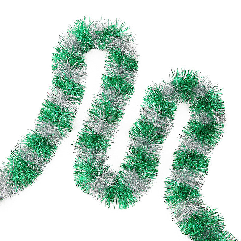 Glänzende Weihnachtsgirlande