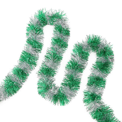 Glänzende Weihnachtsgirlande