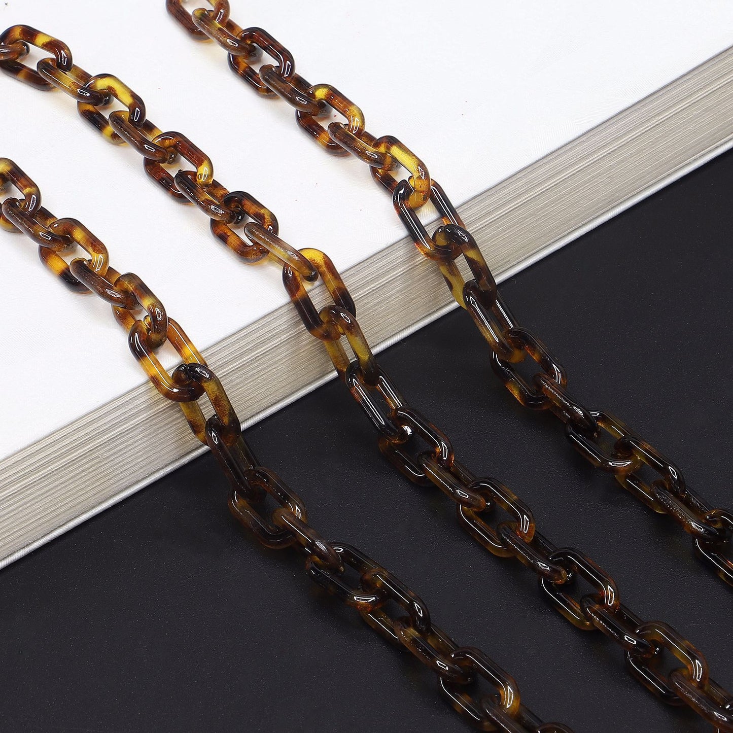 Chunky Harz Brillen Kette Brehn
