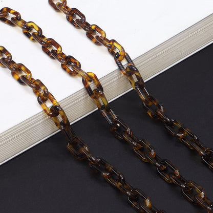 Chunky Harz Brillen Kette Brehn