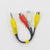 Hochwertiger RCA Audio- und Video Kabeladapter Brehn