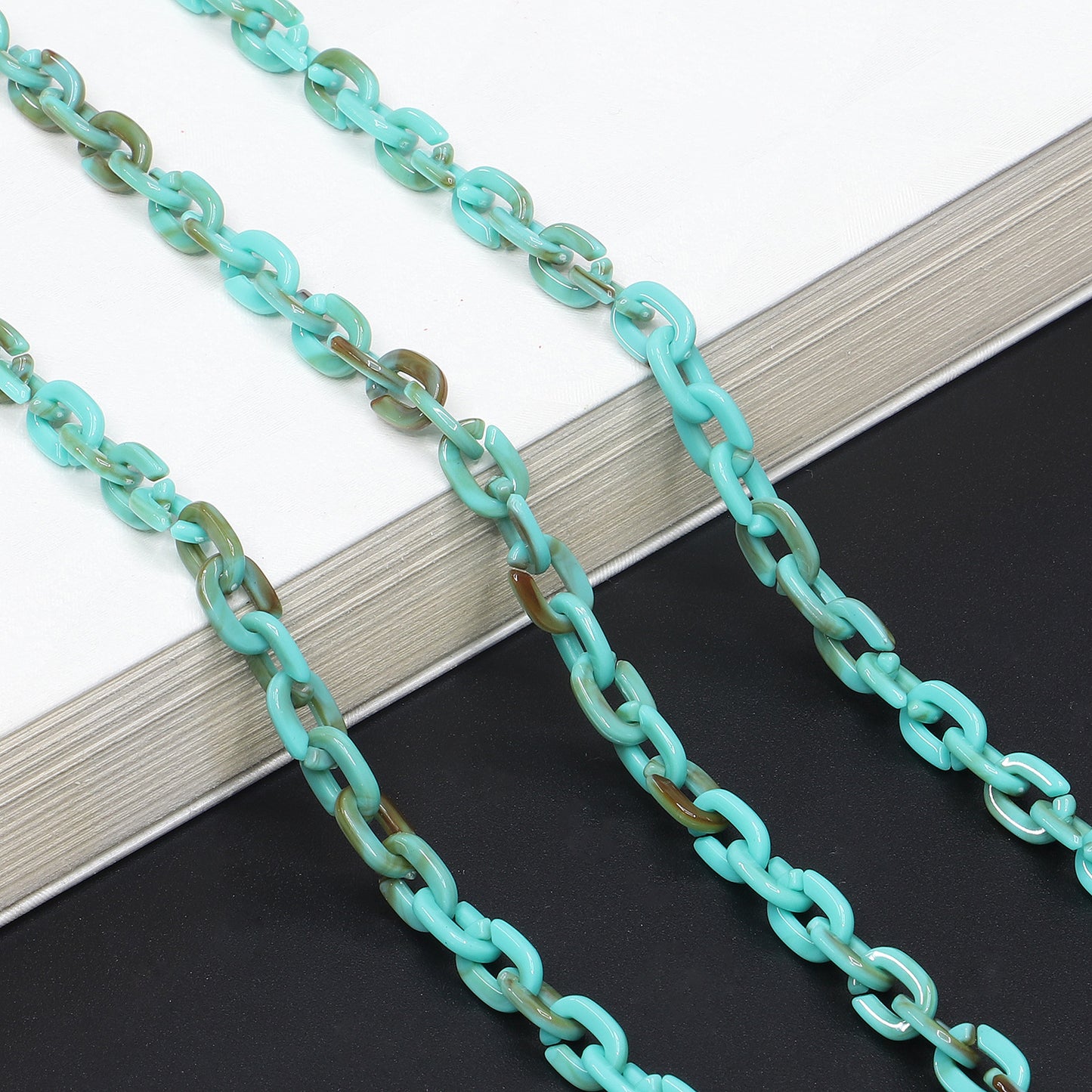 Chunky Harz Brillen Kette Brehn
