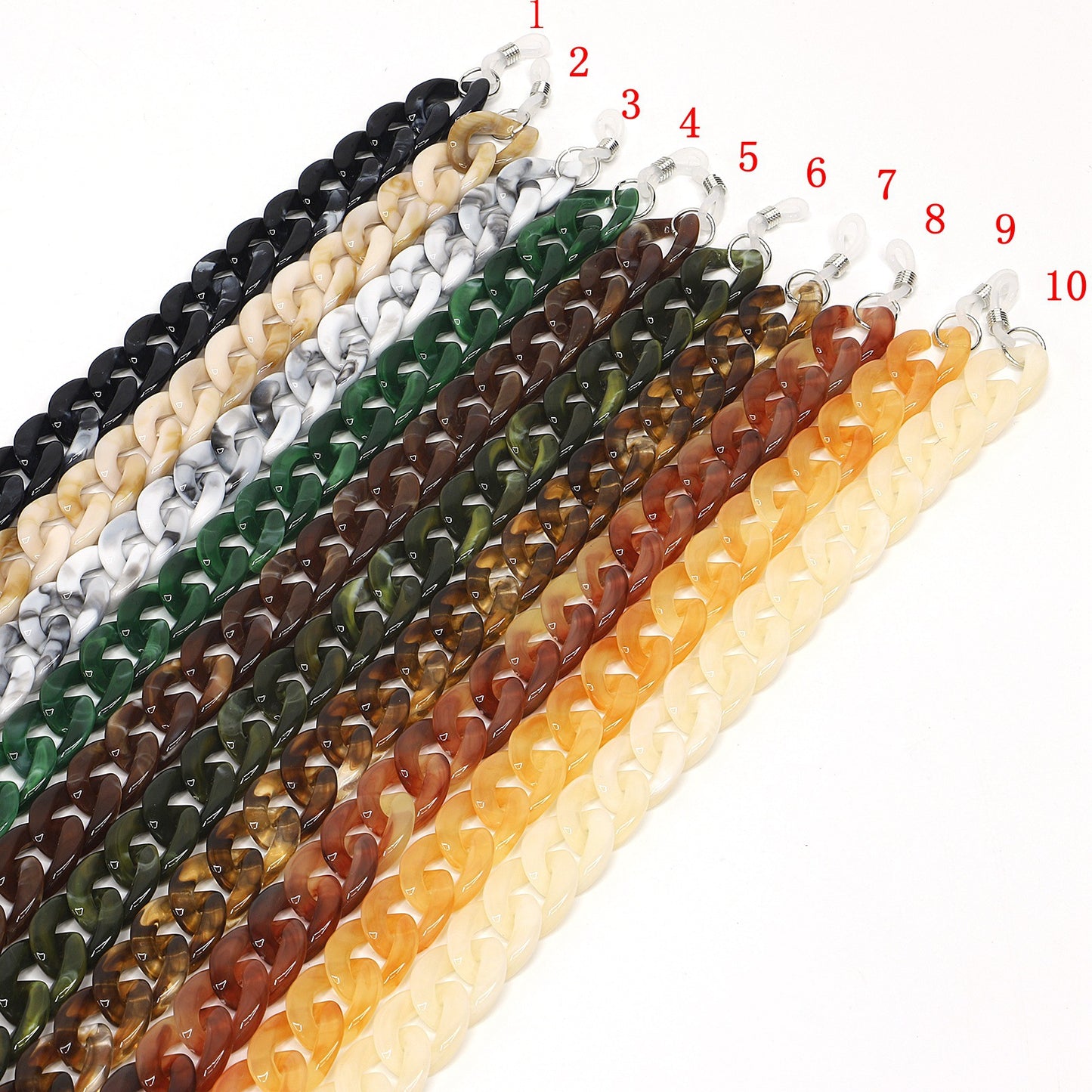 Stylischer Grober Kettenbrillenhalter Brehn