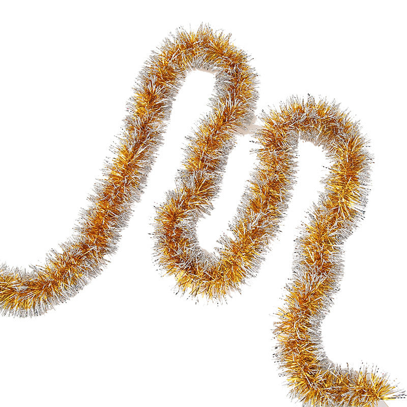 Glänzende Weihnachtsgirlande