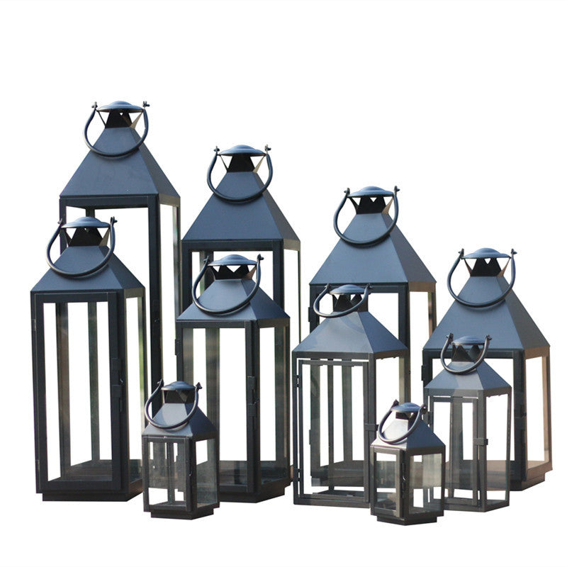 Multi-Size Metall- und Glaslaternen-Kollektion Brehn