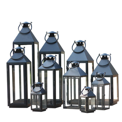 Multi-Size Metall- und Glaslaternen-Kollektion Brehn