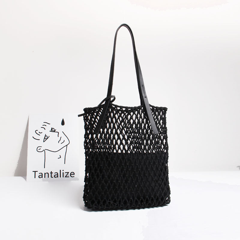 Handgefertigte Macramé Tragetasche Brehn