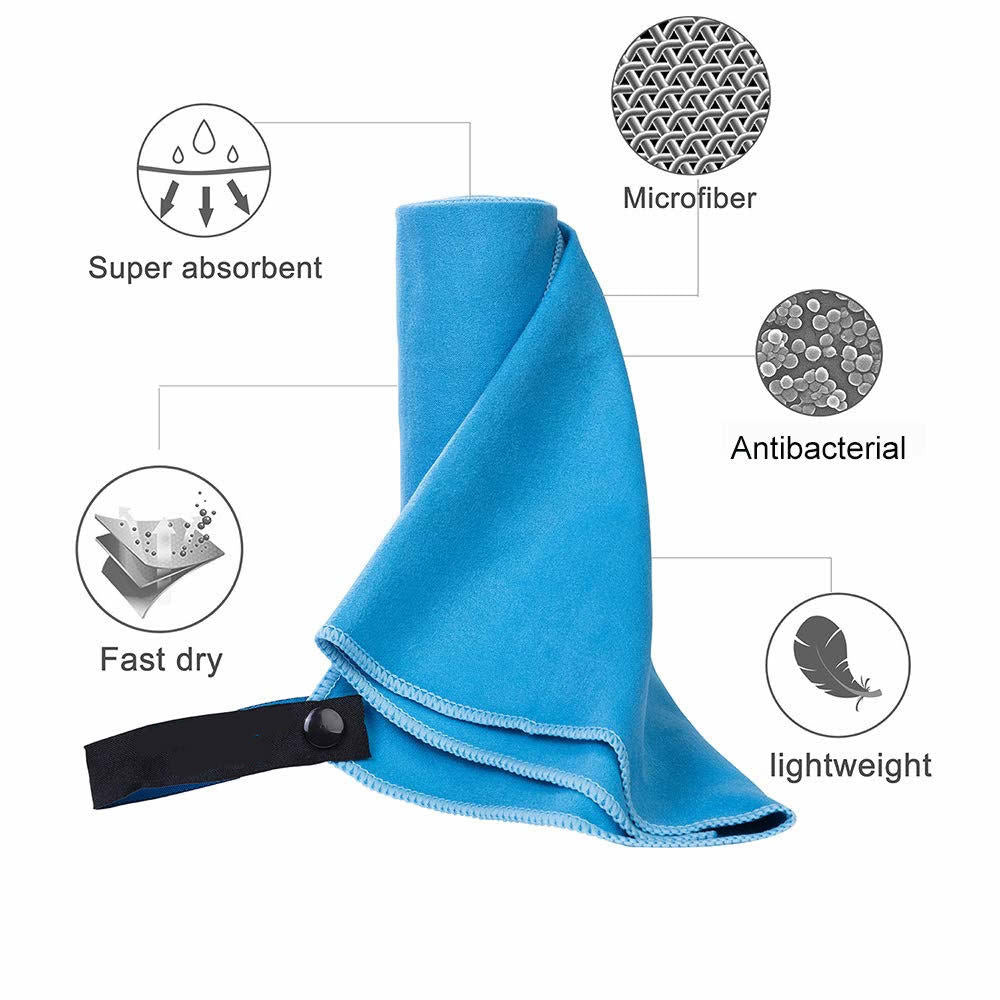 Damen kompakte Reise-Fleece-Decke Brehn