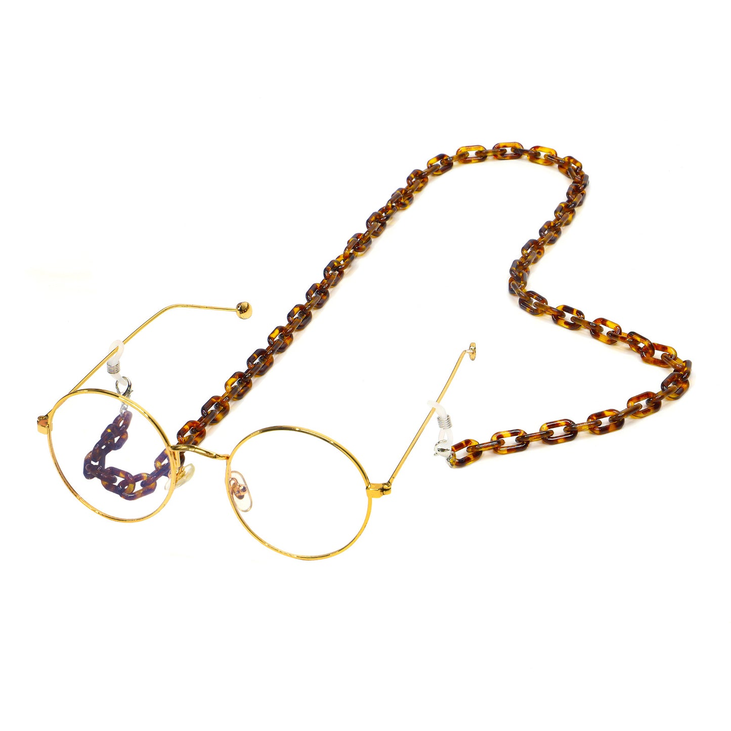 Chunky Harz Brillen Kette Brehn