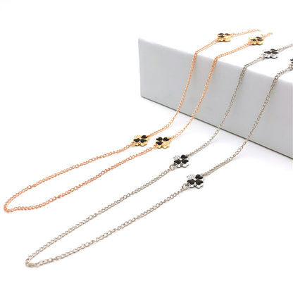 Elegante florale Charme Brillen Kette Brehn