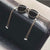Elegante Triple-Strang Perlen Brillen Kette Brehn