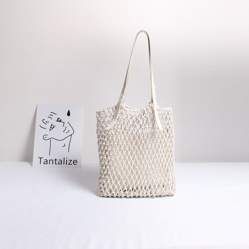 Handgefertigte Macramé Tragetasche Brehn