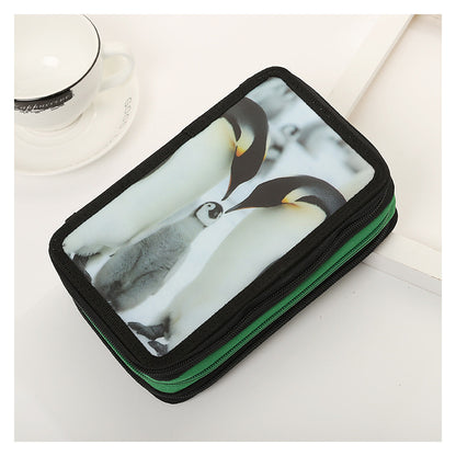 Tier-Themen Multi-Fach Organizer Tasche