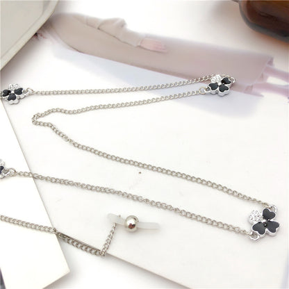 Elegante florale Charme Brillen Kette Brehn