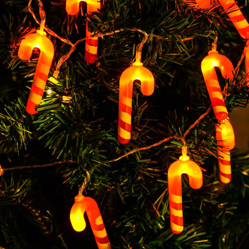 LED-Weihnachts-Lichterkette mit verschiedenen Motiven
