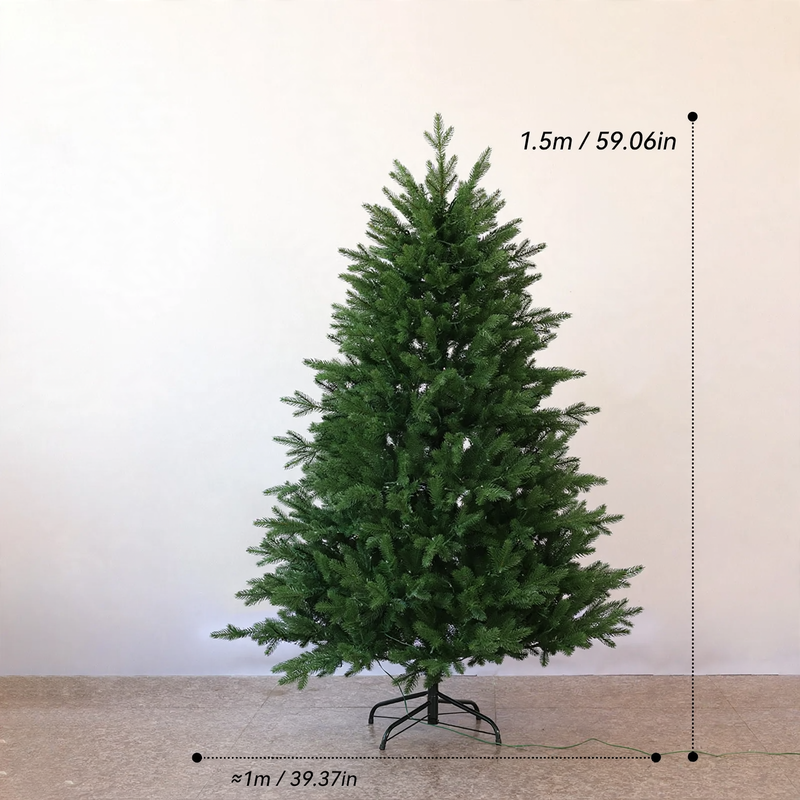 Künstlicher Weihnachtsbaum aus PE, automatisch entfaltend