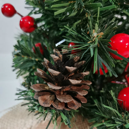 Mini-Weihnachtsbaum für Tischdekoration, 30 cm, PVC