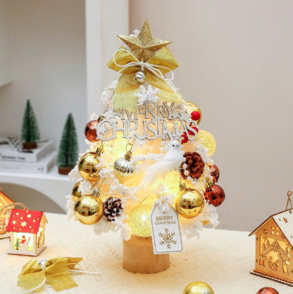 Mini-Weihnachtsbaum mit Beflockung, 45-60 cm