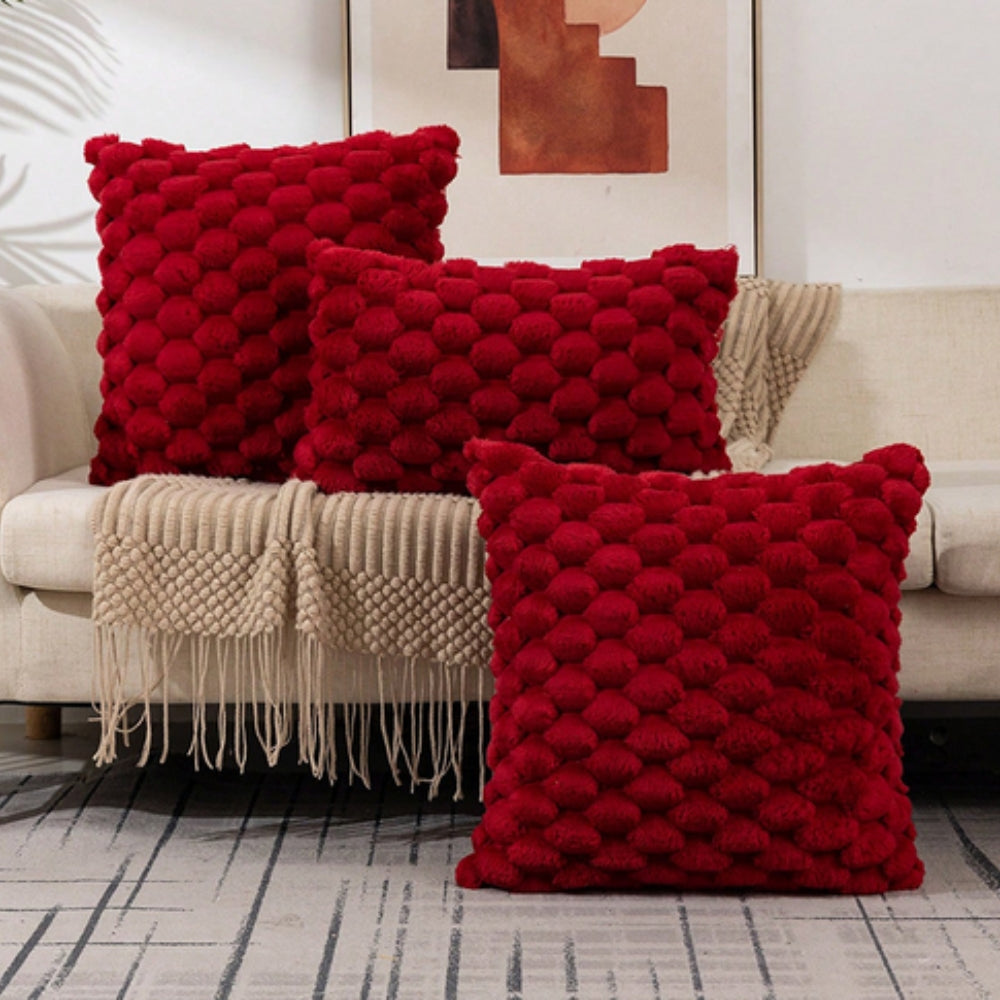 Brehn | VelvetSoft Kissenbezug – Ultraweicher Plüschbezug für Sofa oder Bett