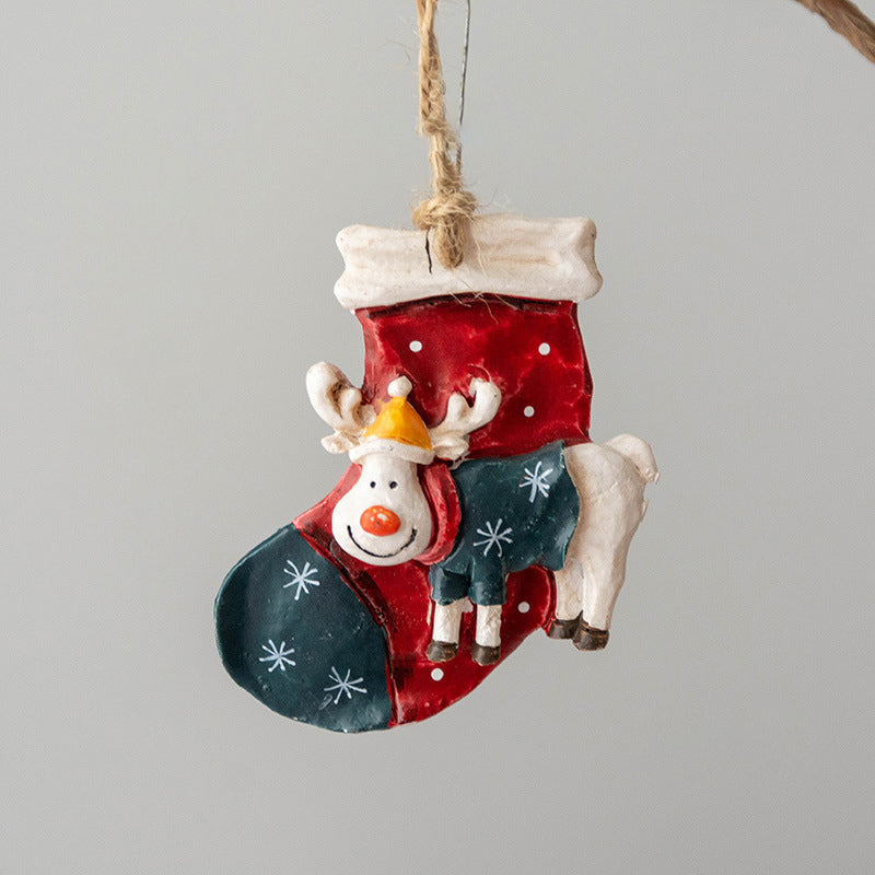 Brehn | Weihnachtsbaum Hängendes Harz Ornament Anhänger