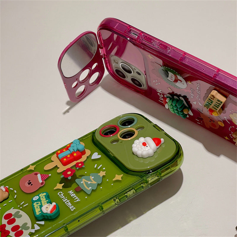 Brehn | Weihnachtsbaum-Anhänger iPhone-Hülle mit Spiegel