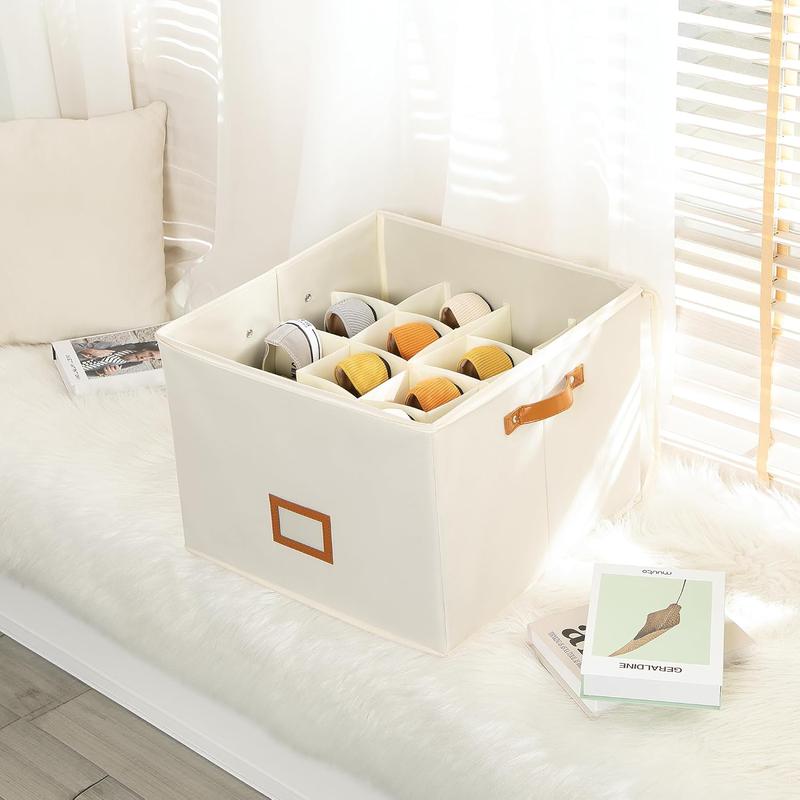 Brehn | Zusammenklappbare Schuh-Organizer-Box mit transparentem Deckel