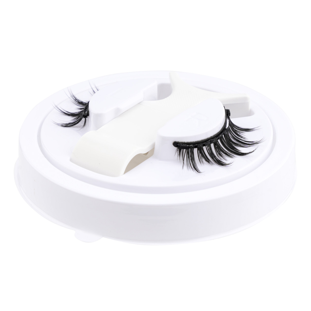 Brehn | Professional Magnet-Wimpern-Set | Kleberfrei & Wiederverwendbar | 3D-Volumen-Effekt | Inkl. Präzisions-Applikator | Wind- & Wasserfest | Hypoallergen