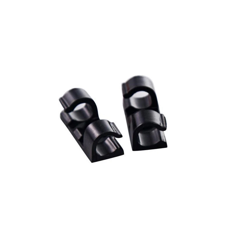 Selbstklebende Draht-/Kabelclips aus Kunststoff | Brehn