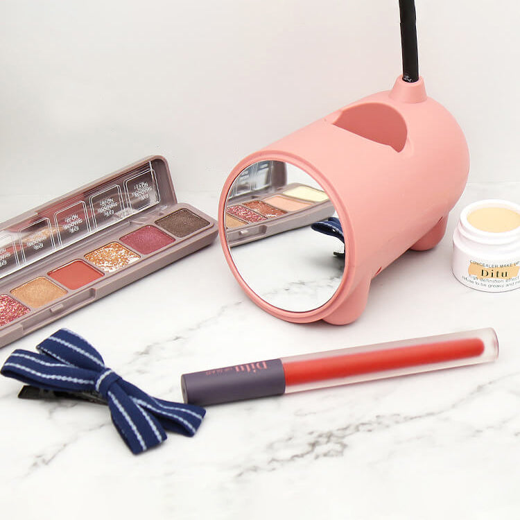 Kreative Cartoon-Hase-LED-Touch-USB-Stifthalter-Schreibtischlampe mit LED-Touch-USB-Stifthalter