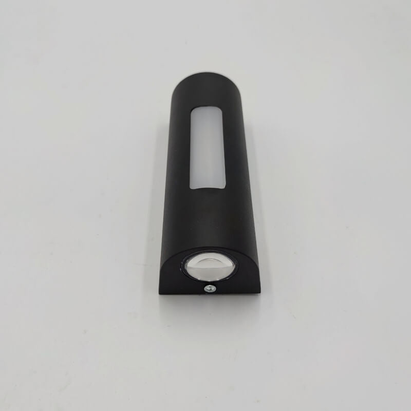 Moderner minimalistischer zylindrischer Design-LED-Außen-Wandleuchte Deko-Lampe | Brehn