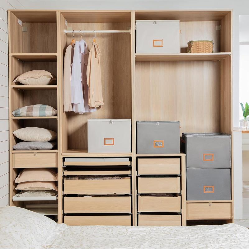 Brehn | Zusammenklappbare Schuh-Organizer-Box mit transparentem Deckel