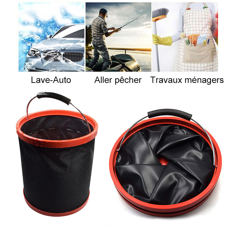 Tragbarer zusammenklappbarer Eimer für Outdoor-Angeln | Brehn