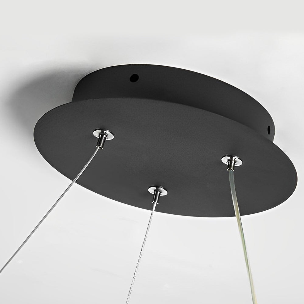 Moderne LED Dimmbar Pendelleuchte - Höhenverstellbare Deckenleuchte für Esszimmer & Wohnzimmer | Brehn