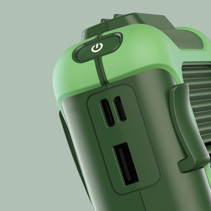 USB wiederaufladbarer tragbarer Taillenventilator | Brehn