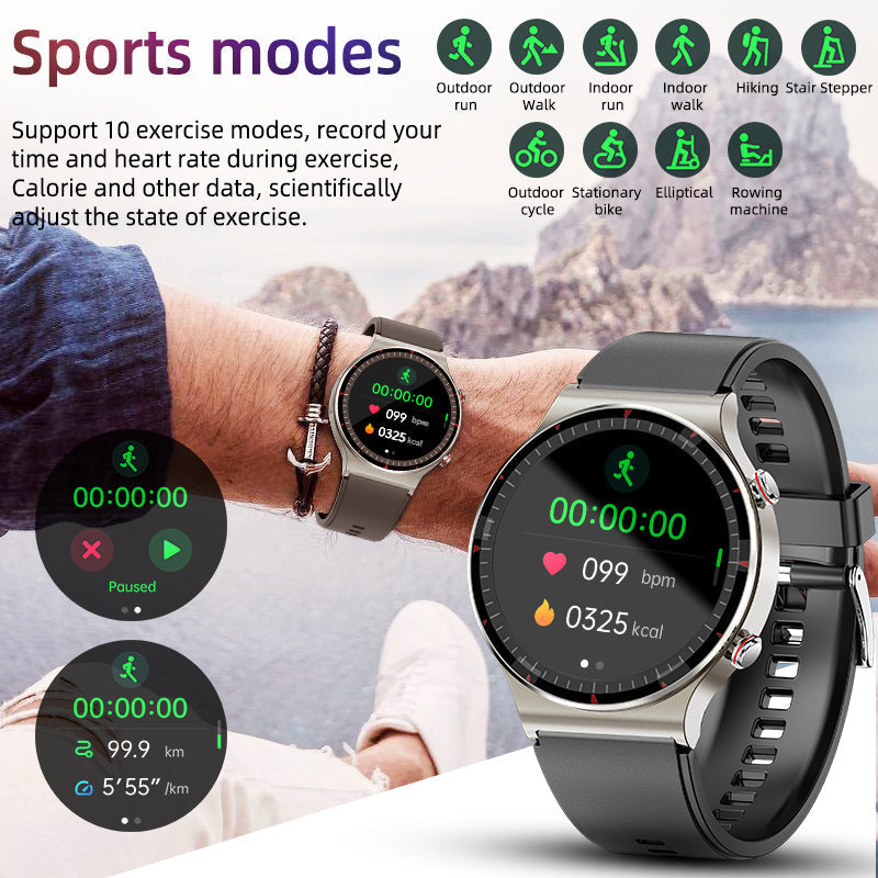 CFDA EKG Blut Sauerstoff Herzfrequenz Gesundheitsüberwachung Smart Watch