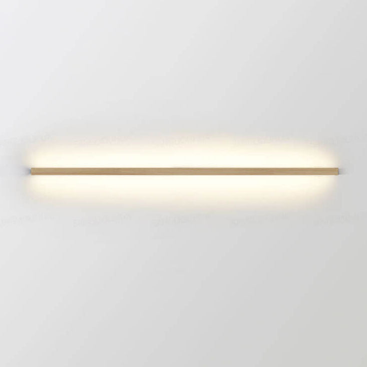 Brehn | ZenBeam Japanische LED Wandleuchte | Massivholz Design | Moderne Akzentbeleuchtung