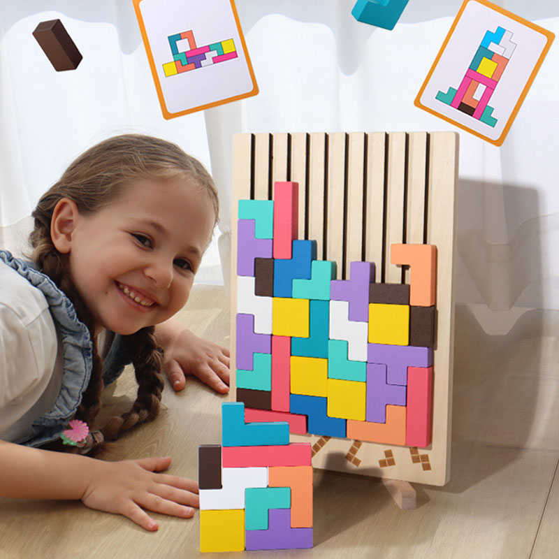 Brehn | Holz Stapel Puzzle Spielzeug