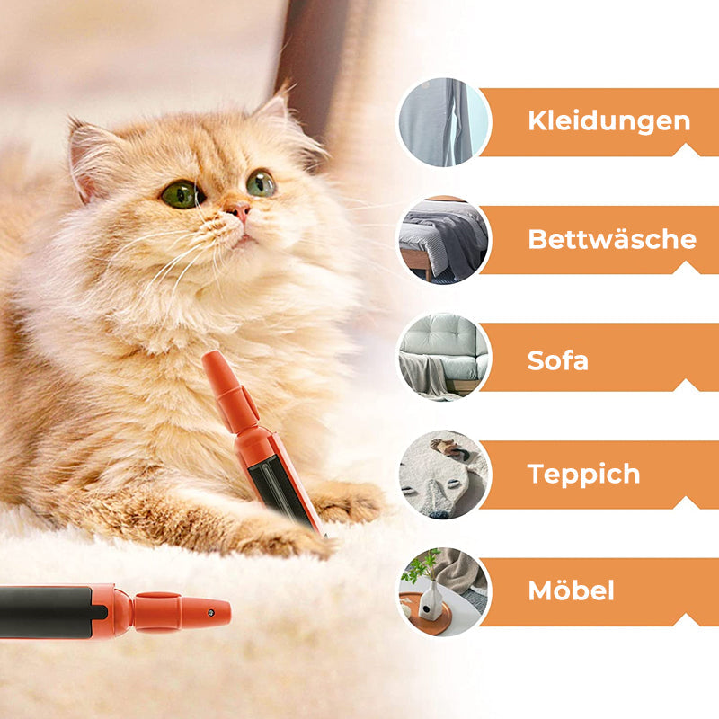 Brehn | Hazel™ Wiederverwendbarer Non-Paper Fusselroller für Tierhaare