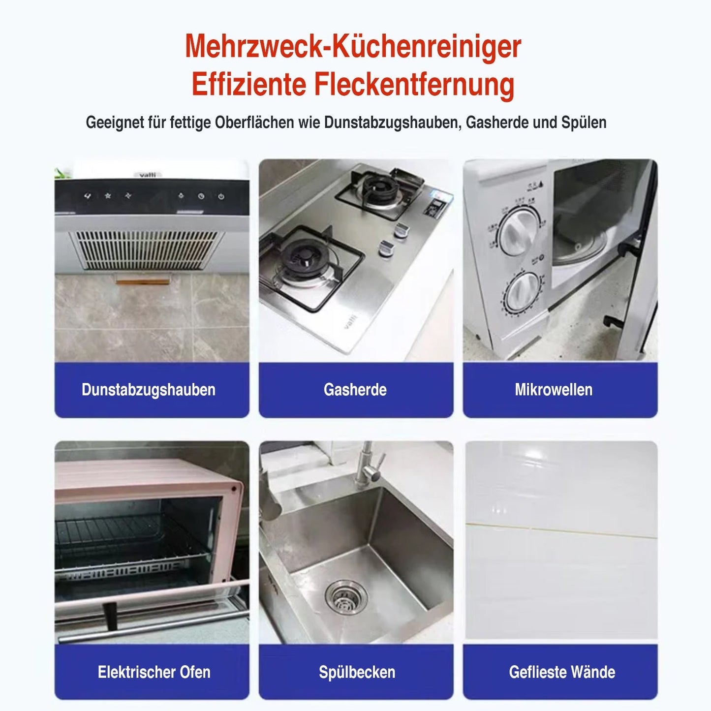 Schaumreiniger für die Küche | Brehn