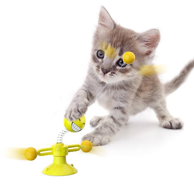 Multifunktionales Drehspielzeug für Katzen | Brehn