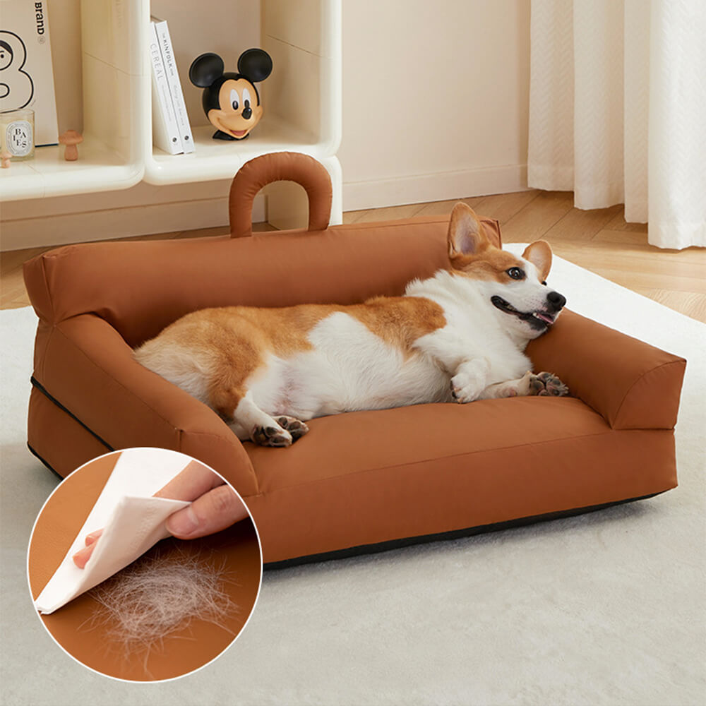 Erhöhtes Haustier-Sofa-Bett Stilvolles Wasserdicht Ergonomischer Komfort | Brehn