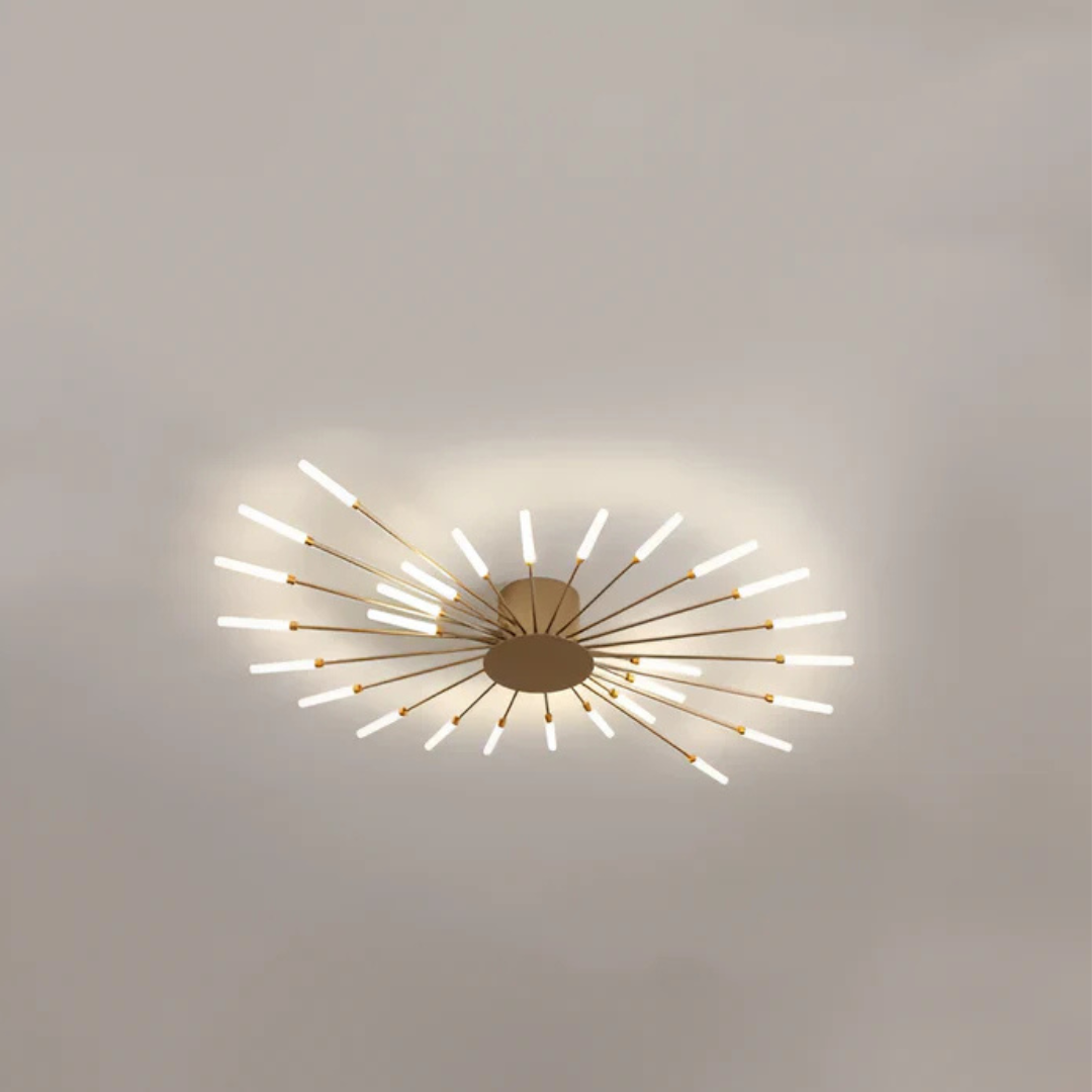 Brehn | Luxuriöse LED-Deckenlampe | Stilvolles Deckenlicht für das Wohnzimmer
