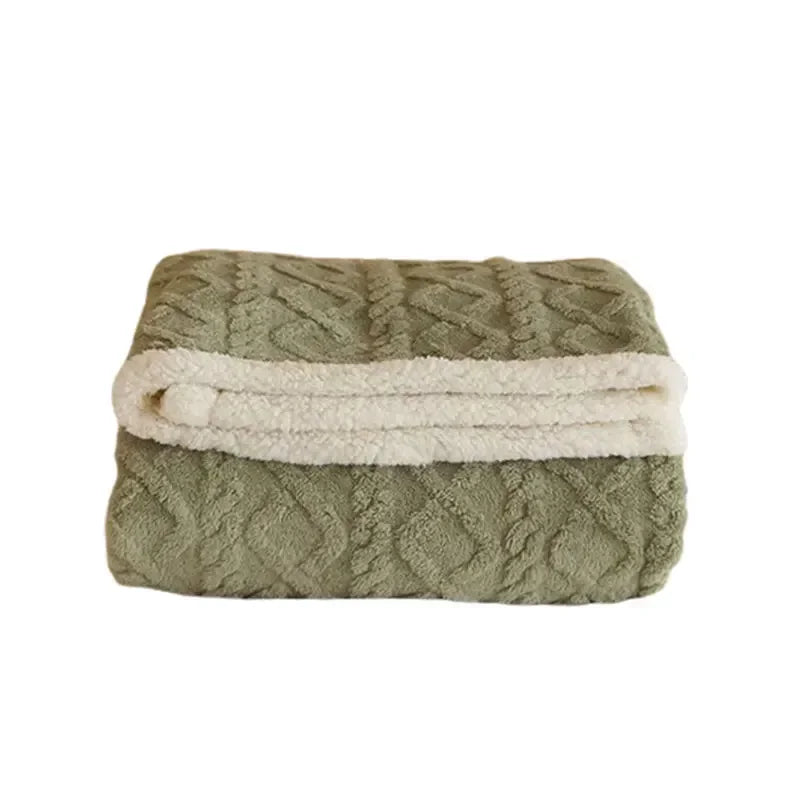 Brehn | Dicke Winter-Lammwoll-Decke - WarmWool
