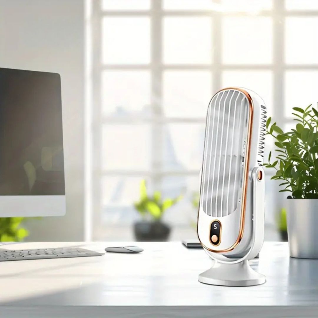 Coolux – Ultraleiser USB-Schreibtischventilator