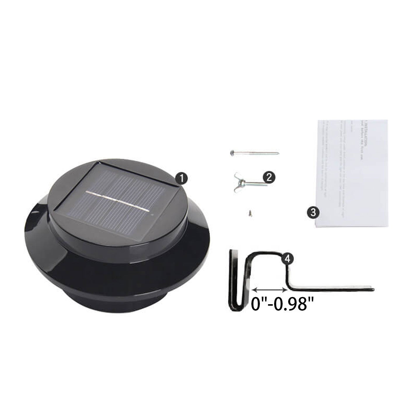 Solarzylinder-LED-Außen-Wasserdichte-Zaun-Wand-Sconces-Lampe | Brehn