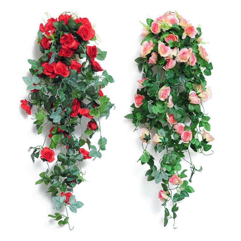 Wanddekoration Hängende Blumenranke | Brehn