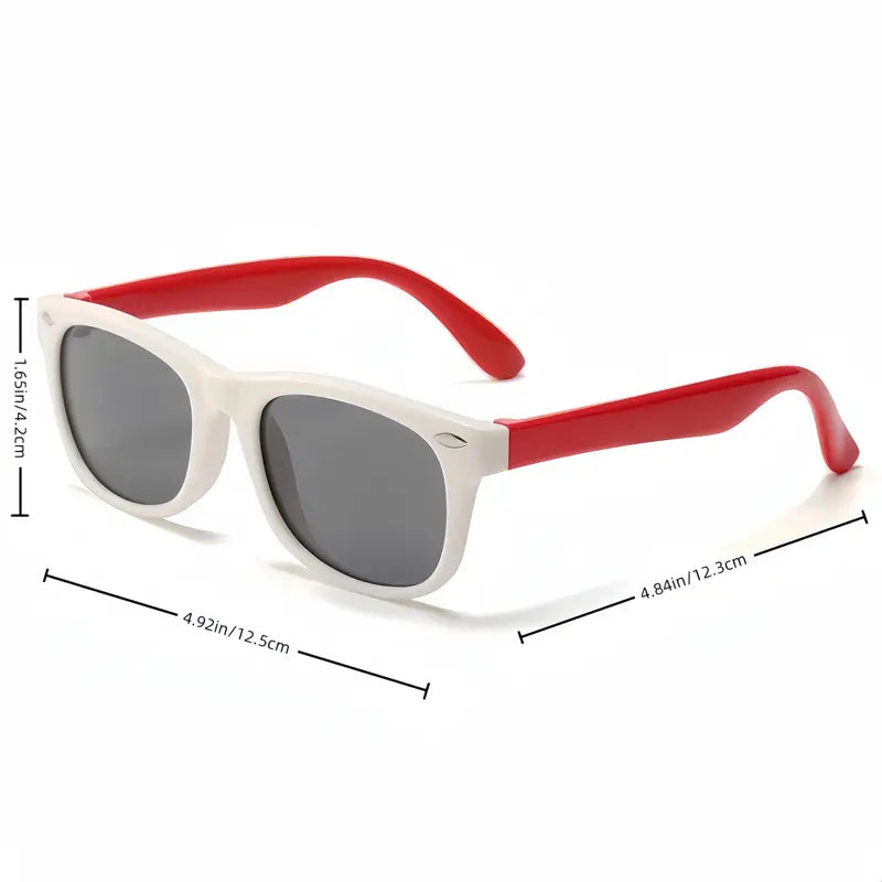 Brehn | Kinder Flex Sonnenbrille mit flexiblem und robustem Rahmen